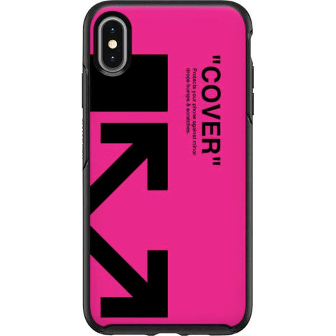 Black and Pink Arrows Otterbox Symmetry iPhone Skin