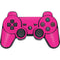Black and Pink Arrows PS3 Dual Shock wireless controller Skin