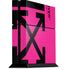 Black and Pink Arrows PS4 Console Skin