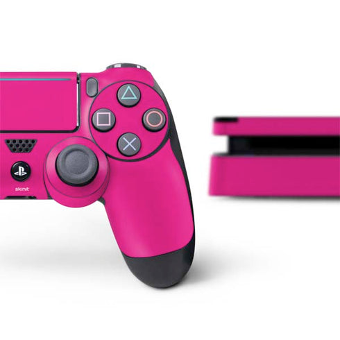 Black and Pink Arrows PS4 Slim Bundle Skin