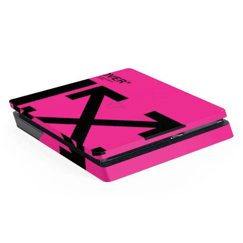 Black and Pink Arrows PS4 Slim Skin
