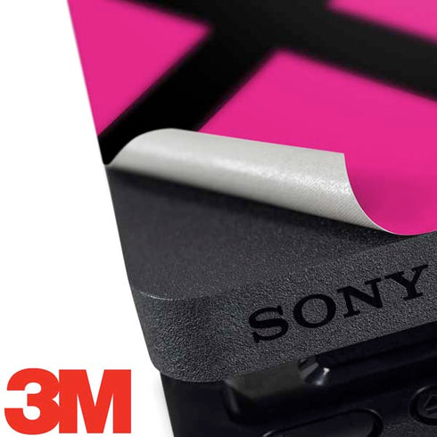 Black and Pink Arrows PS4 Slim Skin