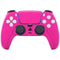 Black and Pink Arrows PS5 Controller Skin