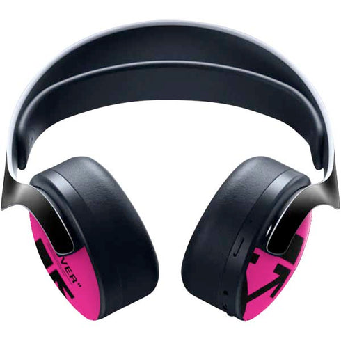 Black and Pink Arrows PULSE 3D Wireless Headset for PS5 Skin