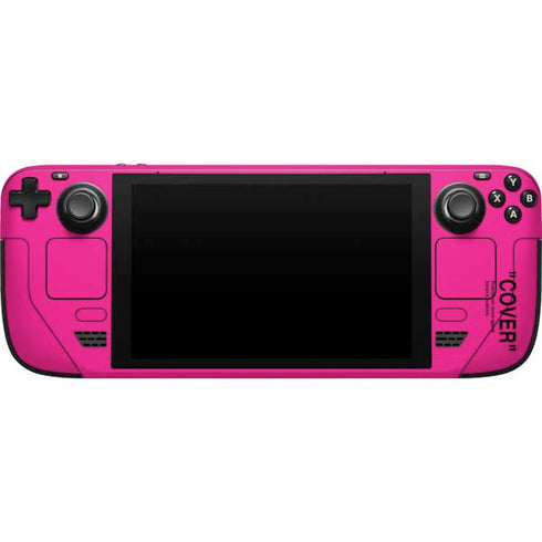 Black and Pink Arrows Steam Deck Handheld Gaming Computer Skin
