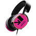 Black and Pink Arrows SteelSeries Arctis 5 Skin