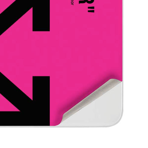 Black and Pink Arrows Surface Duo Skin