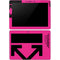 Black and Pink Arrows Surface Go Skin