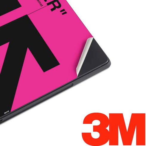 Black and Pink Arrows Surface Pro 6 Skin