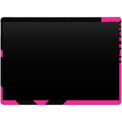 Black and Pink Arrows Surface Pro 8 Skin