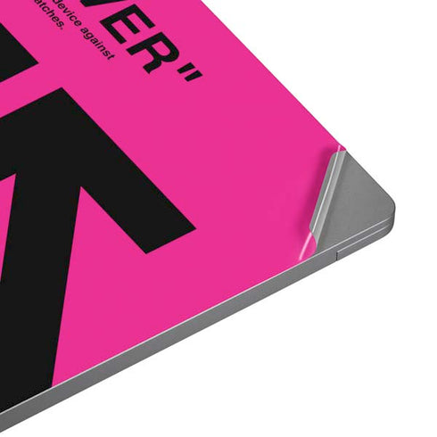 Black and Pink Arrows Universal Laptop 13in (10.6 x 7.6in) Skin