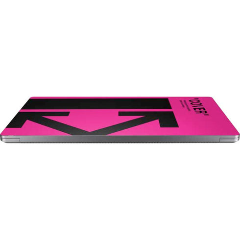 Black and Pink Arrows Universal Laptop 14in (11.4 x 8.2in) Skin