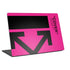 Black and Pink Arrows Universal Laptop 15in (12.2 x 8.8in) Skin