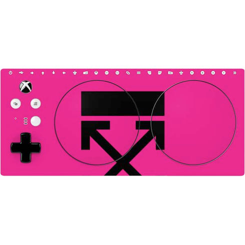 Black and Pink Arrows Xbox Adaptive Controller Skin