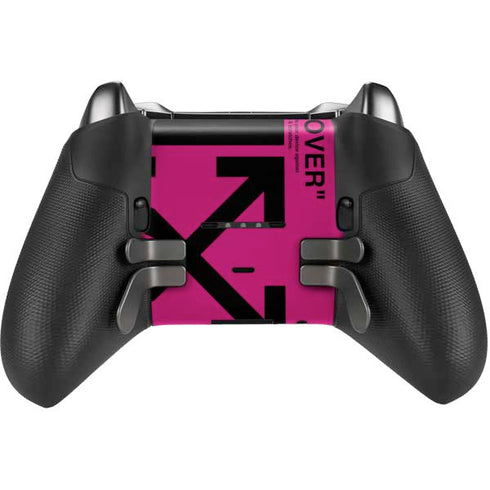 Black and Pink Arrows Xbox Elite Wireless Controller Series 2 Skin