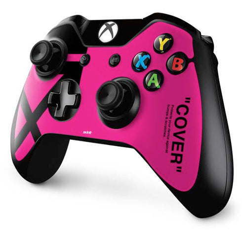 Black and Pink Arrows Xbox One Controller Skin