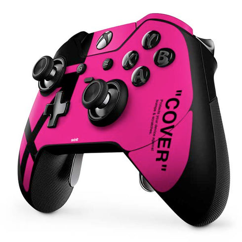 Black and Pink Arrows Xbox One Elite Controller Skin