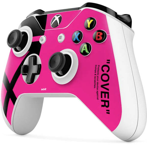 Black and Pink Arrows Xbox One S Controller Skin