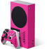 Black and Pink Arrows Xbox Series S Bundle Skin