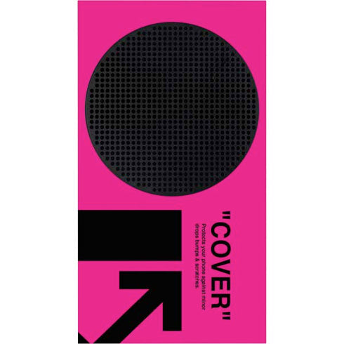 Black and Pink Arrows Xbox Series S Bundle Skin