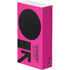 Black and Pink Arrows Xbox Series S Console Skin