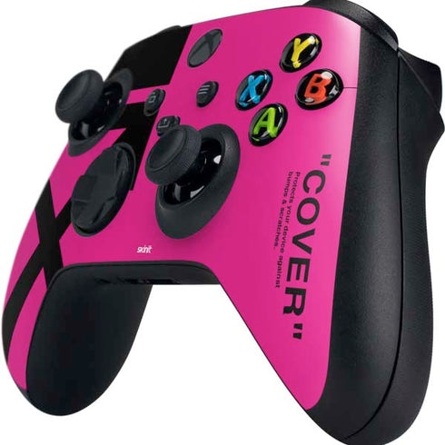Black and Pink Arrows Xbox Series X Controller Skin