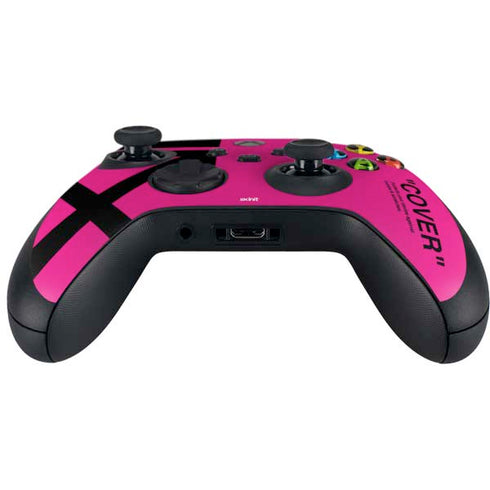 Black and Pink Arrows Xbox Series X Controller Skin