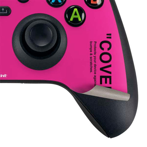 Black and Pink Arrows Xbox Series X Controller Skin