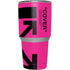 Black and Pink Arrows Yeti 30oz Rambler Tumbler Skin