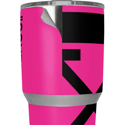 Black and Pink Arrows Yeti 30oz Rambler Tumbler Skin