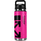 Black and Pink Arrows YETI Rambler 26oz Bottle Skin