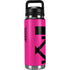 Black and Pink Arrows YETI Rambler 26oz Bottle Skin
