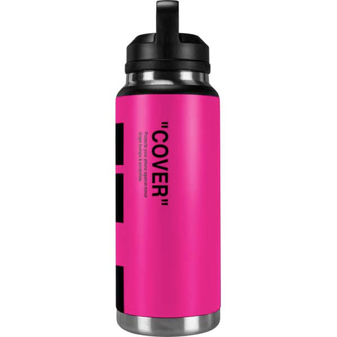 Black and Pink Arrows YETI Rambler 36oz Bottle Skin