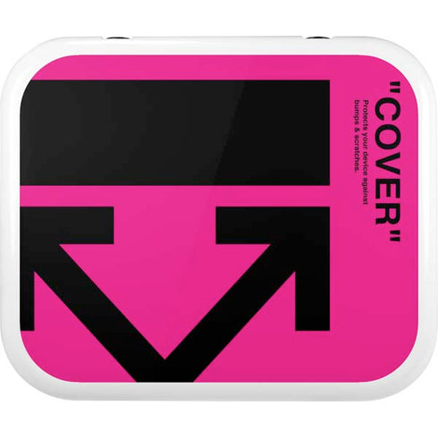 Black and Pink Arrows YETI Roadie 24 Hard Cooler Skin