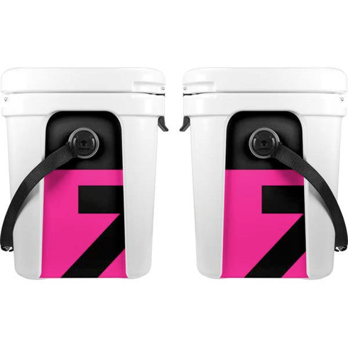 Black and Pink Arrows YETI Roadie 24 Hard Cooler Skin