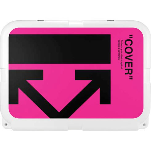 Black and Pink Arrows YETI Tundra 35 Hard Cooler Skin