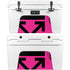 Black and Pink Arrows YETI Tundra 45 Hard Cooler Skin