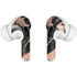 Black and Rose Gold Marble Split AirPods Pro 2nd Gen Skin
