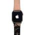Black and Rose Gold Marble Split Apple Watch Band 42-44mm