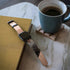 Black and Rose Gold Marble Split Apple Watch Band 42-44mm