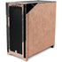Black and Rose Gold Marble Split Corsair 4000D Tempered Glass Mid-Tower ATX Case Skin