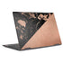 Black and Rose Gold Marble Split HP Envy Skin
