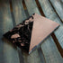 Black and Rose Gold Marble Split HP Envy Skin