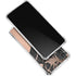 Black and Rose Gold Marble Split Galaxy A32 5G Clear Case