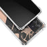 Black and Rose Gold Marble Split Galaxy A52 5G Clear Case