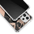 Black and Rose Gold Marble Split Galaxy A53 5G Clear Case