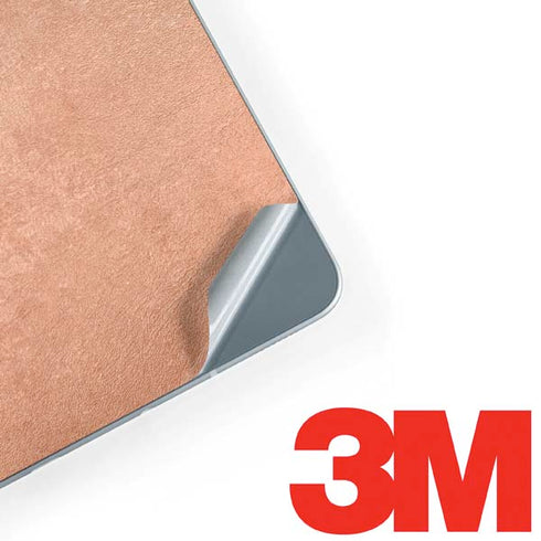 Black and Rose Gold Marble Split Galaxy Book 12in Skin