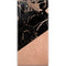Black and Rose Gold Marble Split Galaxy Note 10 Plus Skin