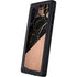 Black and Rose Gold Marble Split Galaxy Note 10 Waterproof Case