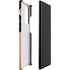 Black and Rose Gold Marble Split Galaxy Note20 Ultra 5G Lite Case